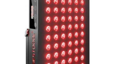 BESTQOOL Rödljusbehandlingsenhet för kropp, ansikte nära infrarött ljus 660nm 850nm Dual Chip Klinisk klass 60 lysdioder Högeffektpanel för återhämtning Förbättra sömnsmärtlindring 100W
